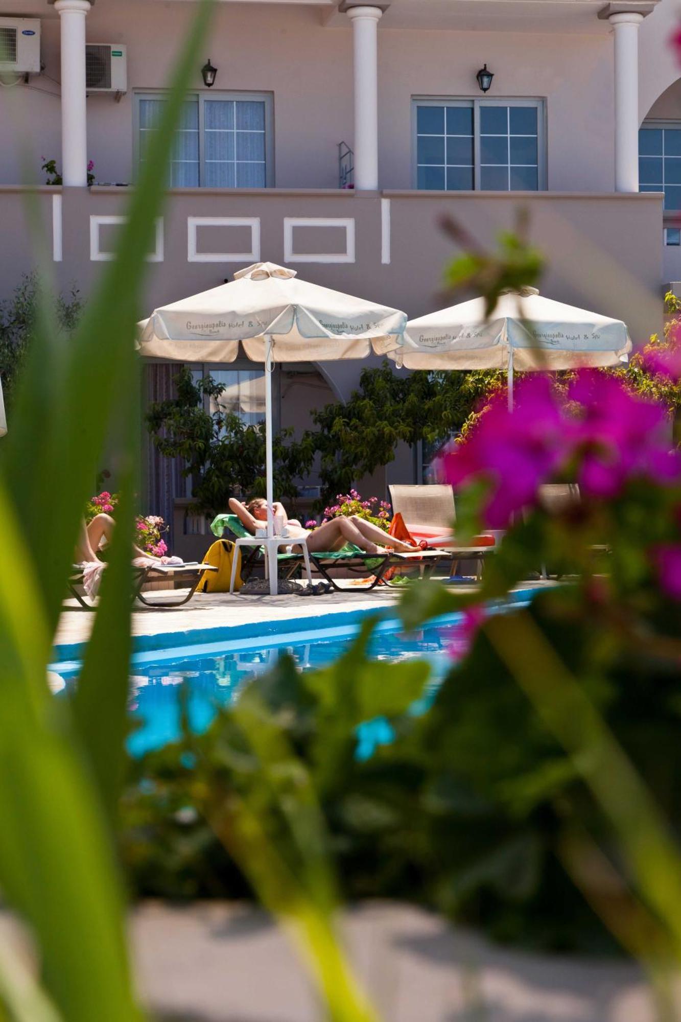 Georgioupolis Beach Hotel Hriszí Aktí Haniá Kültér fotó